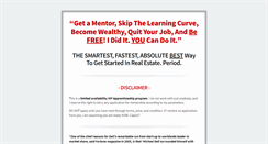 Desktop Screenshot of getrealestatecoaching.com